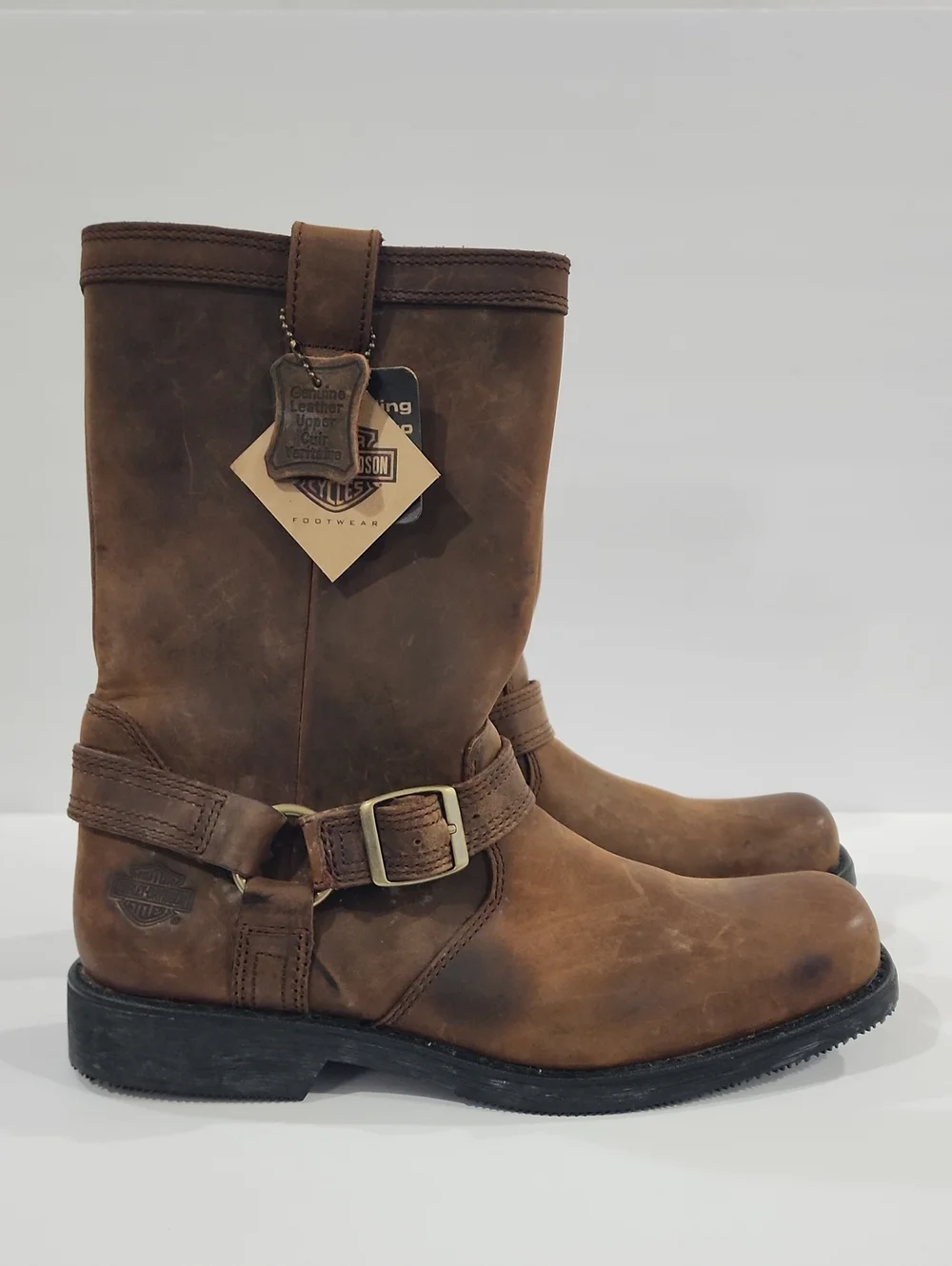 Harley-Davidson Camden Leather Harness Boots